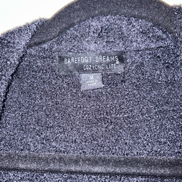 Barefoot Dreams Black CozyChic Lite Cardigan - Picture 2 of 2